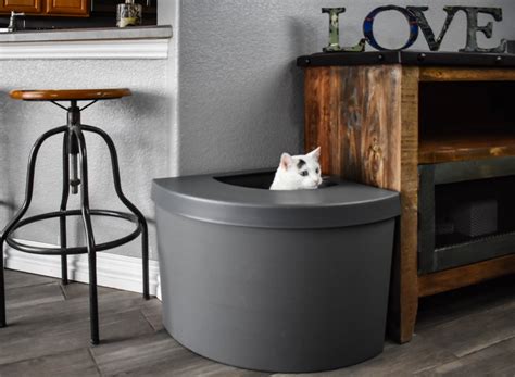 enclosed metal litter box|extra large covered litter boxes.